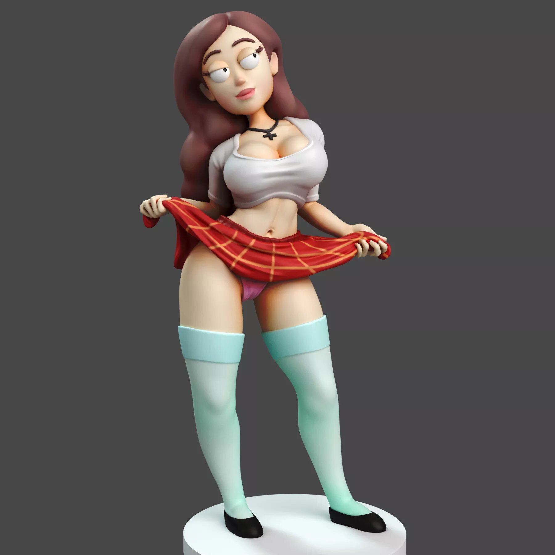 Rick and Morty, statuina di Tricia Lange